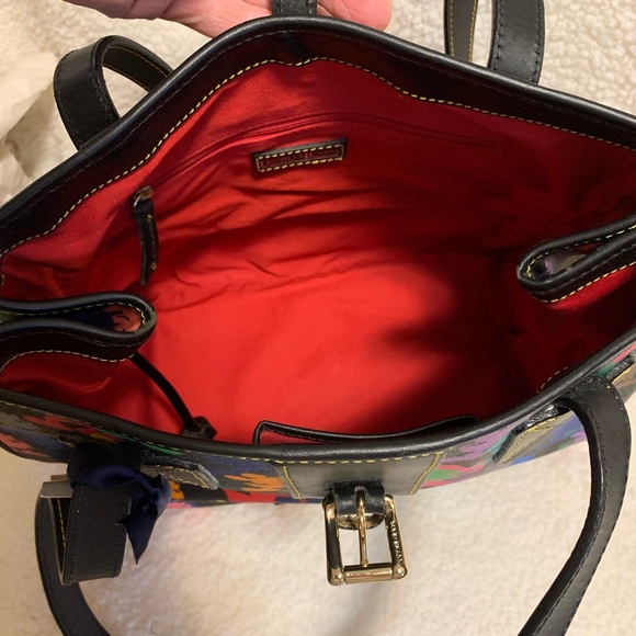 NWT Dooney & Bourke Disney 2010 Wonder Mickey Silhouettes Med Tote/Shoulder Bag - Picture 8 of 16